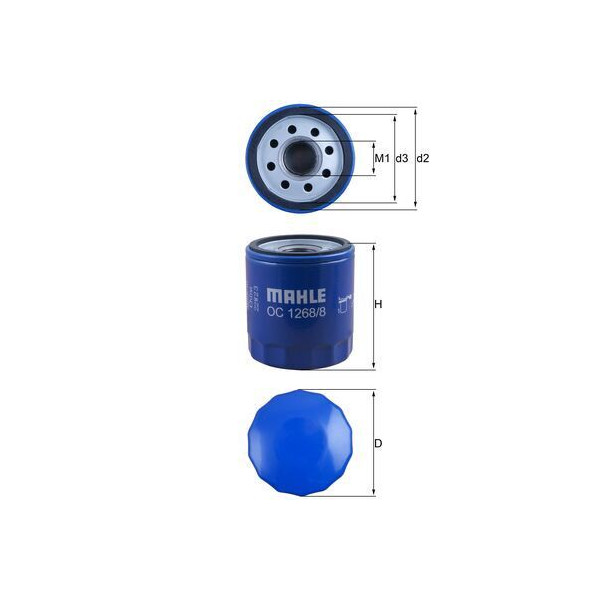 OIL FILTER - SPIN ON image