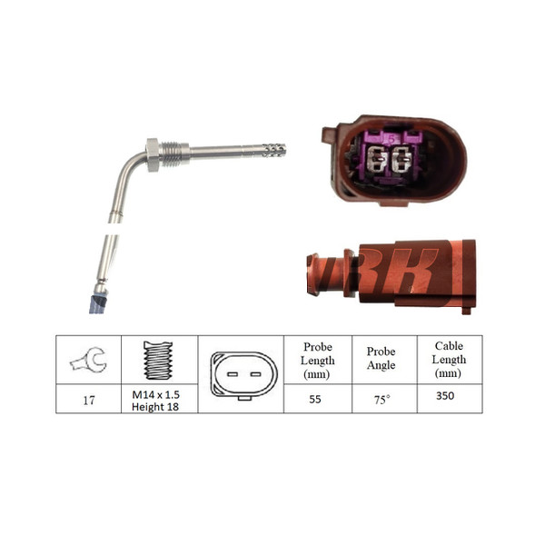 EXHAUST GAS TEMPERATURE SENSOR image