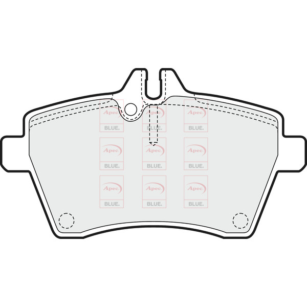 APEC BLUE BRAKE PADS (FRONT) (R90) image