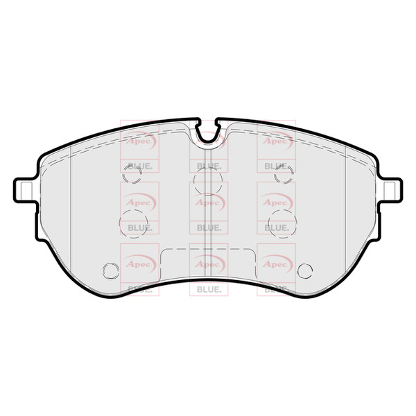 APEC BLUE BRAKE PADS (FRONT) (R90) image
