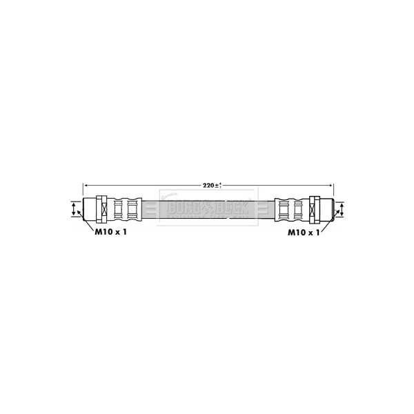 BRAKE HOSE image