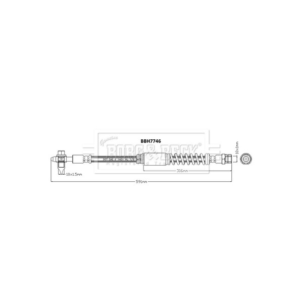 BRAKE HOSE image