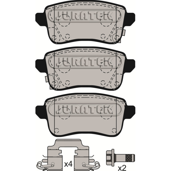 PAD (REAR) - RENAULT image