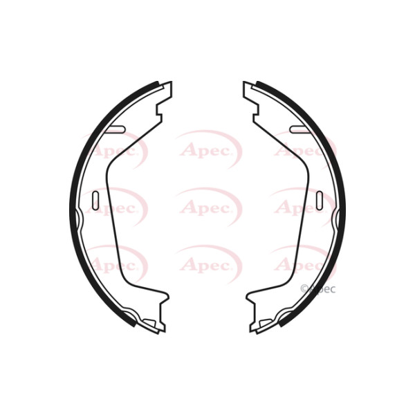APEC BRAKE SHOES (REAR) (R90) image