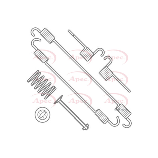 APEC BRAKE SHOE FITTING KIT image
