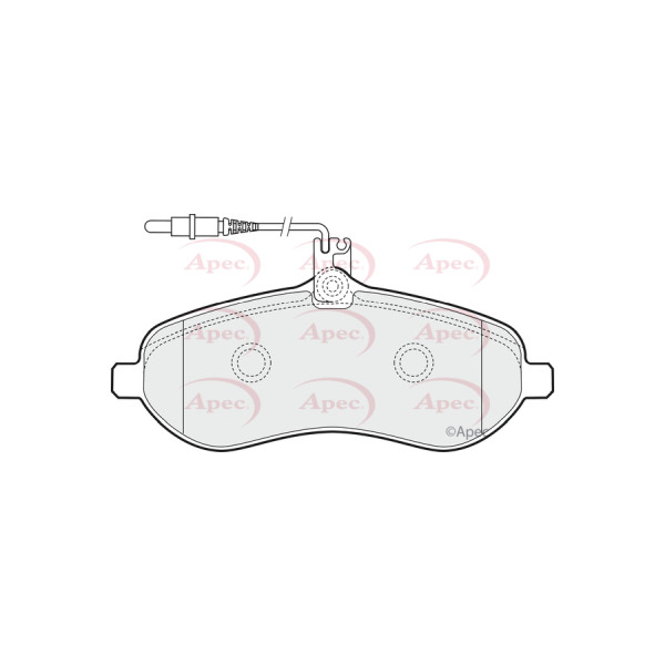 APEC BRAKE PADS (FRONT) (R90) image