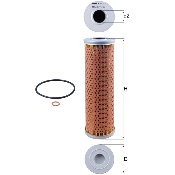 OIL FILTER - ELEMENT image