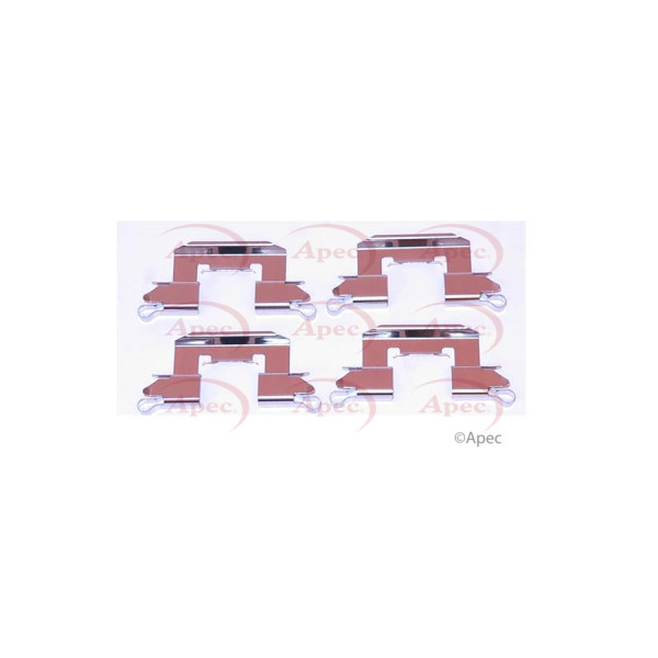 APEC BRAKE PAD FITTING KIT image