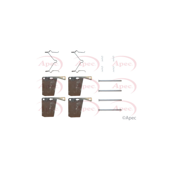 APEC BRAKE PAD FITTING KIT image