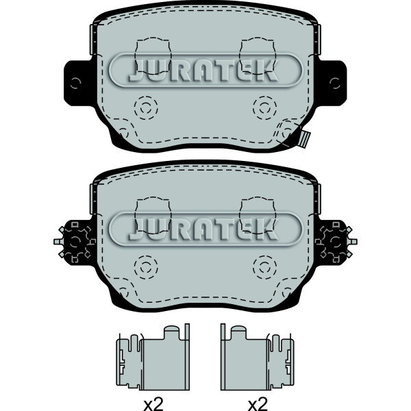 PAD (REAR) - TESLA image
