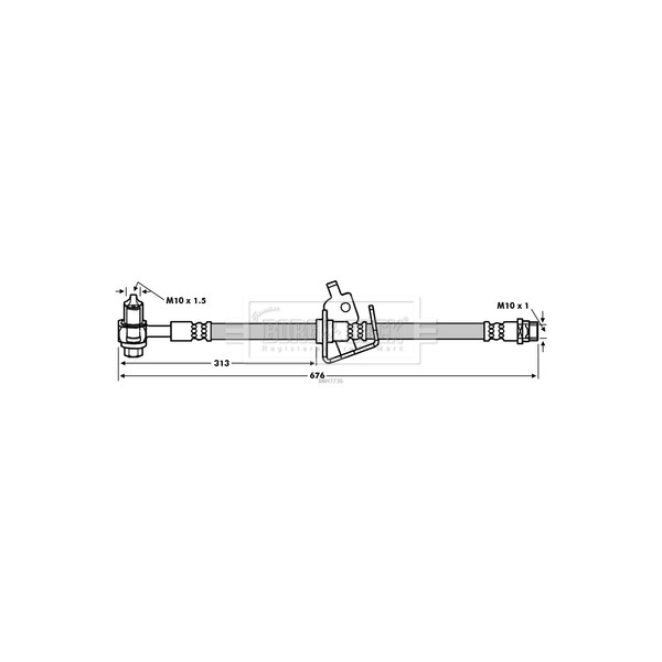 BRAKE HOSE image