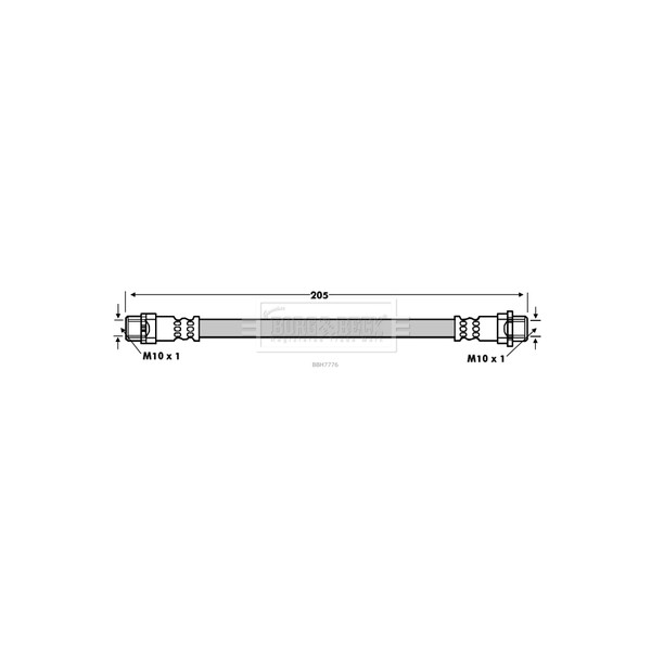 BRAKE HOSE image