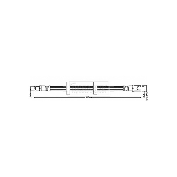 BRAKE HOSE image