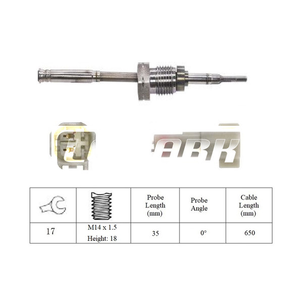 EXHAUST GAS TEMPERATURE SENSOR image