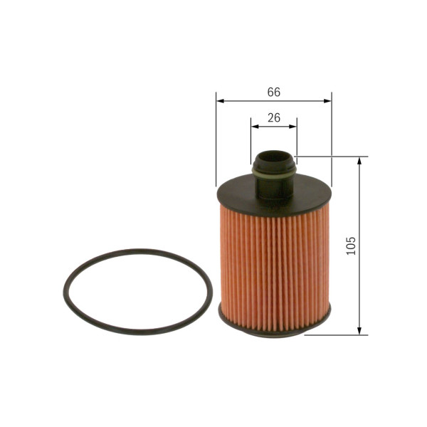 CAR OIL FILTER P7096 image